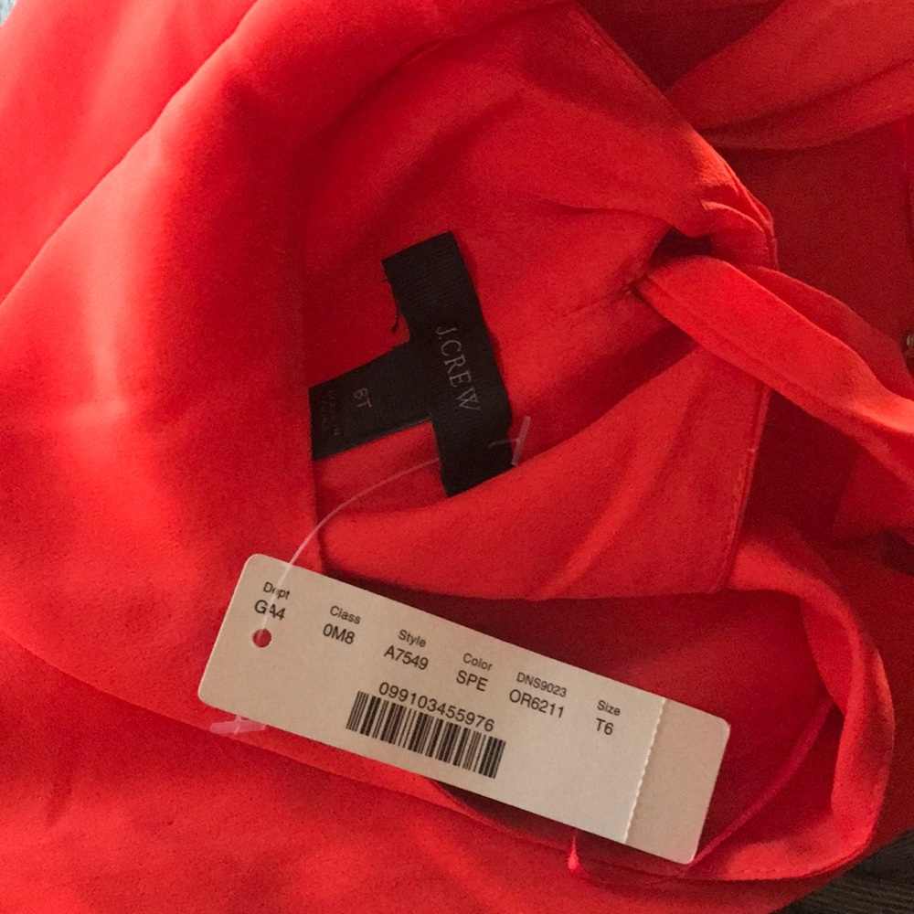 J Crew Twist Back Silk Dress - Picture 4 of 4